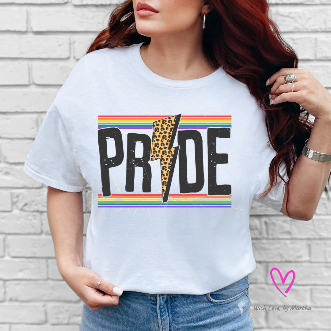 PRIDE (lightening bolt)-Shirt