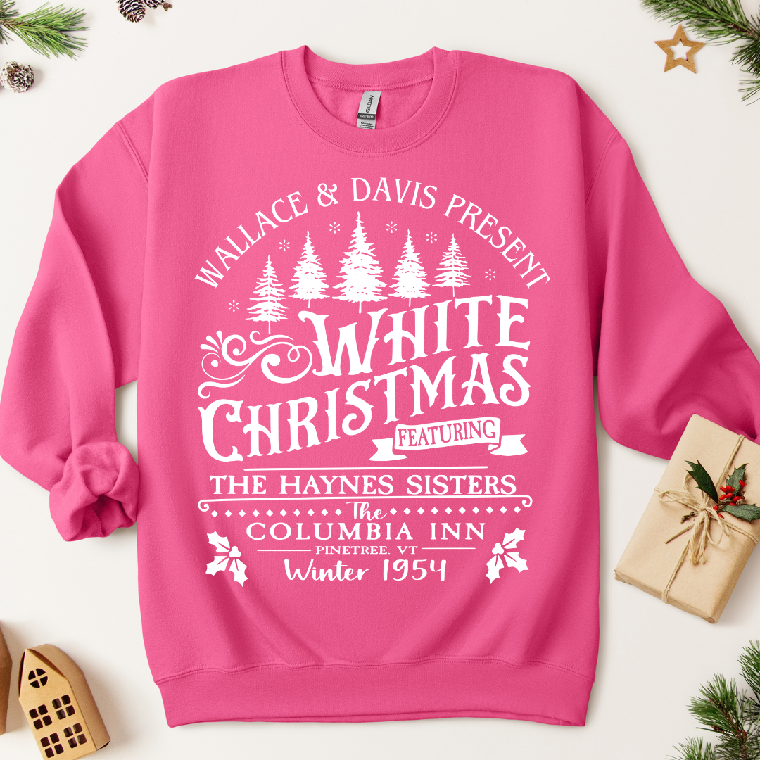 White Christmas Crewneck Sweatshirt