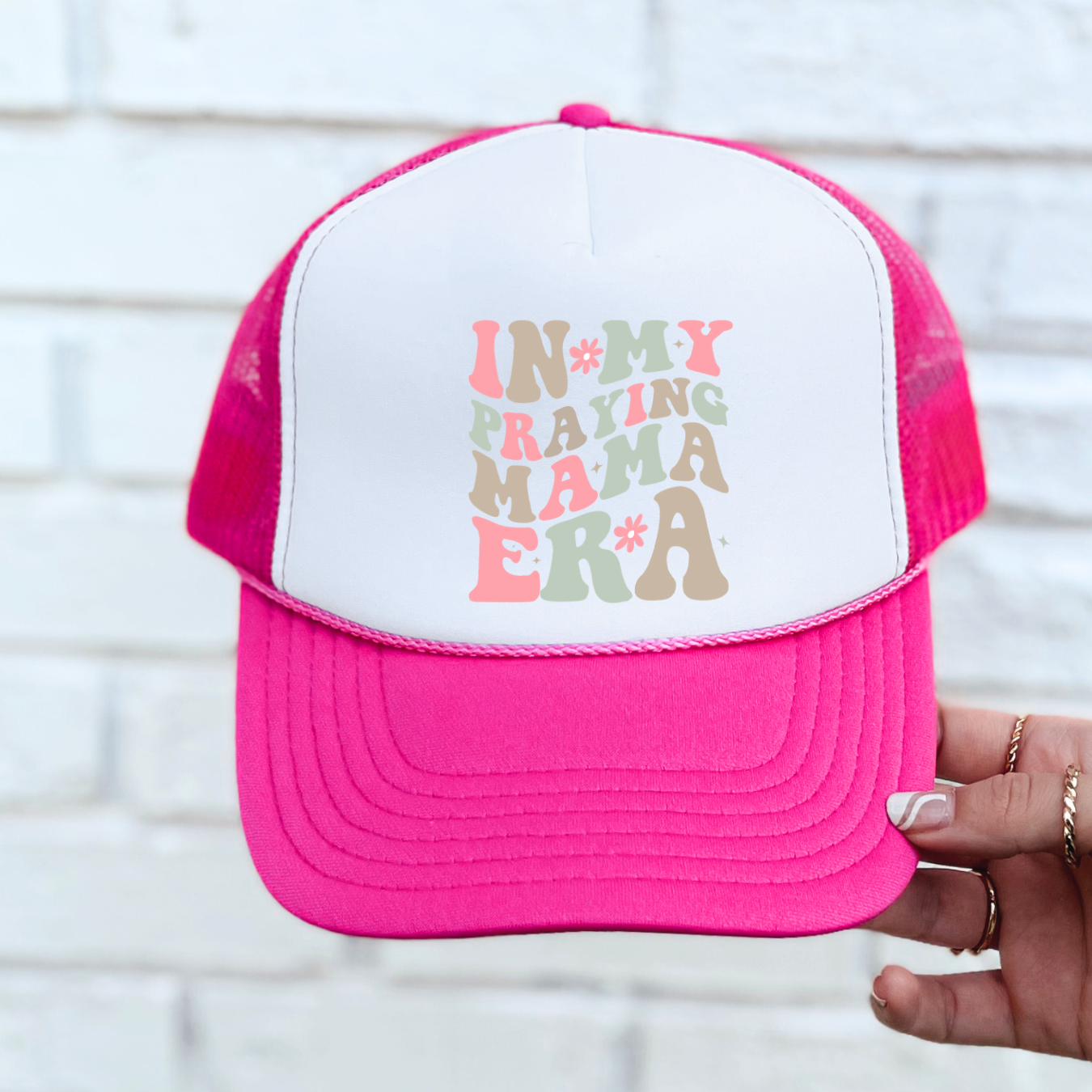 "In my Prayer Mama Era" trucker Hat