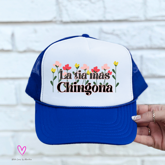 La Tia Mas Chingona (Baddie Auntie) Trucker Hat