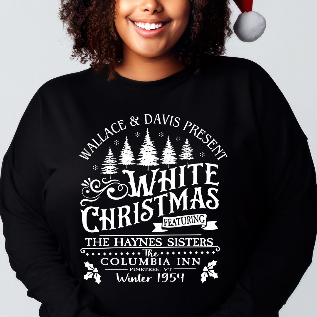 White Christmas Crewneck Sweatshirt