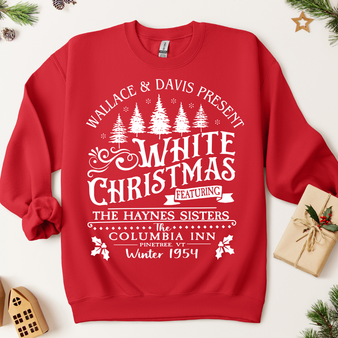 White Christmas Crewneck Sweatshirt