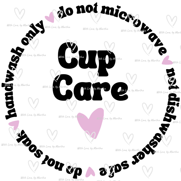 Care Cup Instructions - UVDTF Transfer