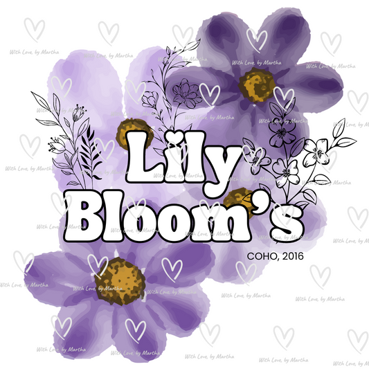 Lily Bloom's- UVDTF Transfer