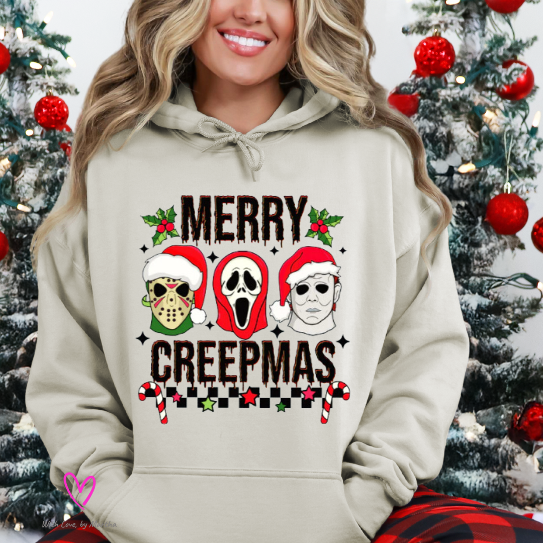 Merry Creepmas Christmas Hoodie