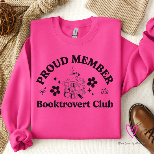 Proud member of the Booktrovert club T-shirt