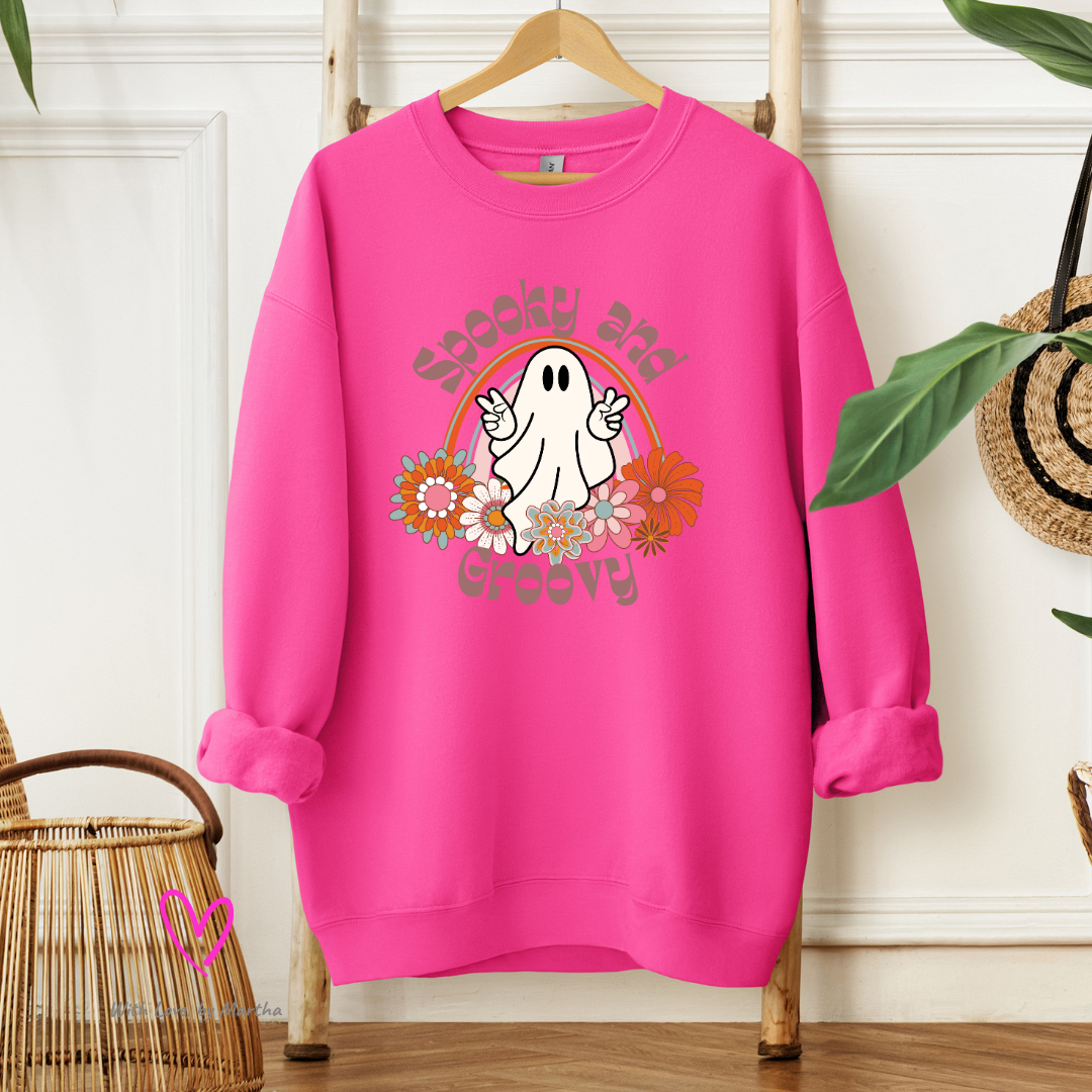 Spooky and Groovy tees, sweatshirts and hoodies